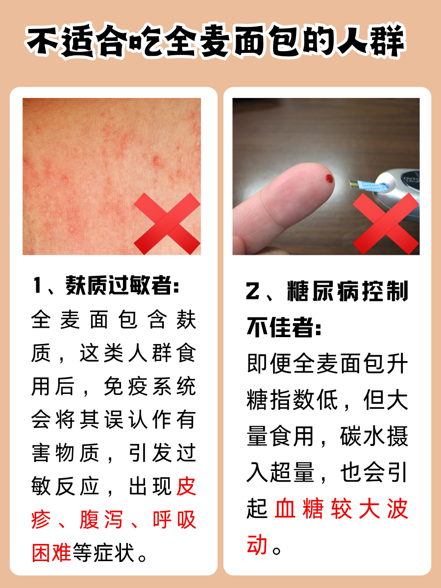 别蒙圈！4片全麦面包下肚，热量大起底