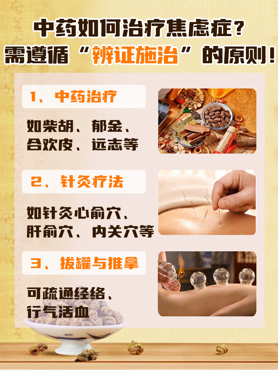 中医是怎么治焦虑症的？快来看看吧！