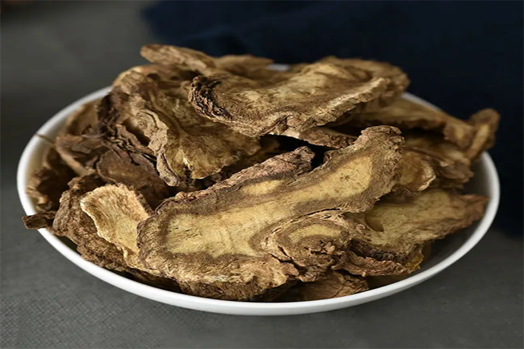 独活饮片图 独活饮片图