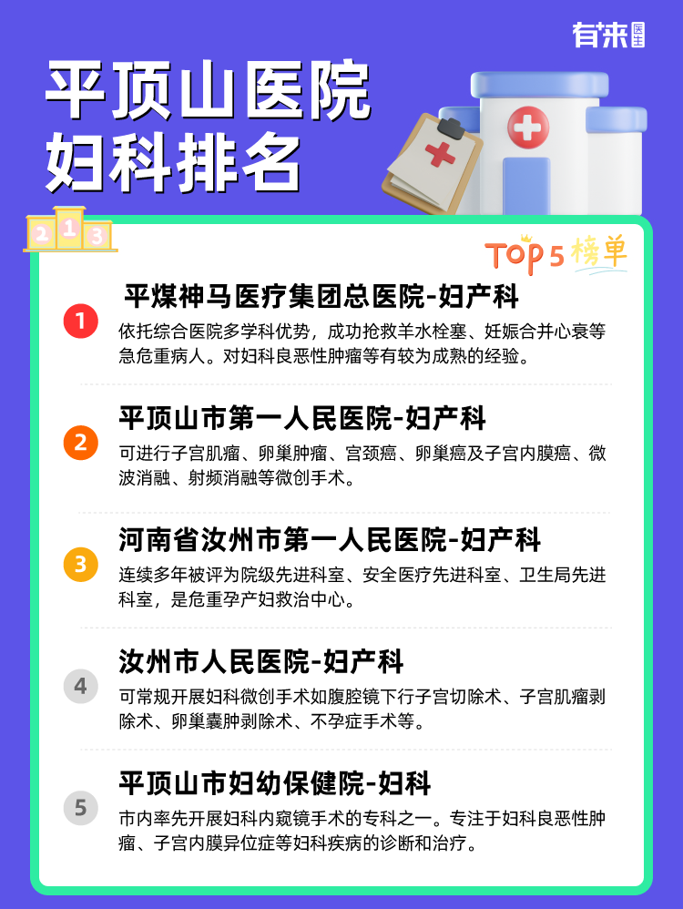 平顶山医院妇科排名