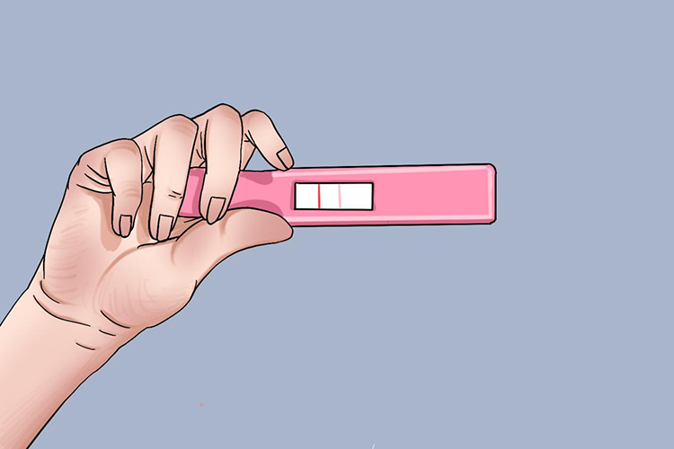 验孕棒一深一浅图