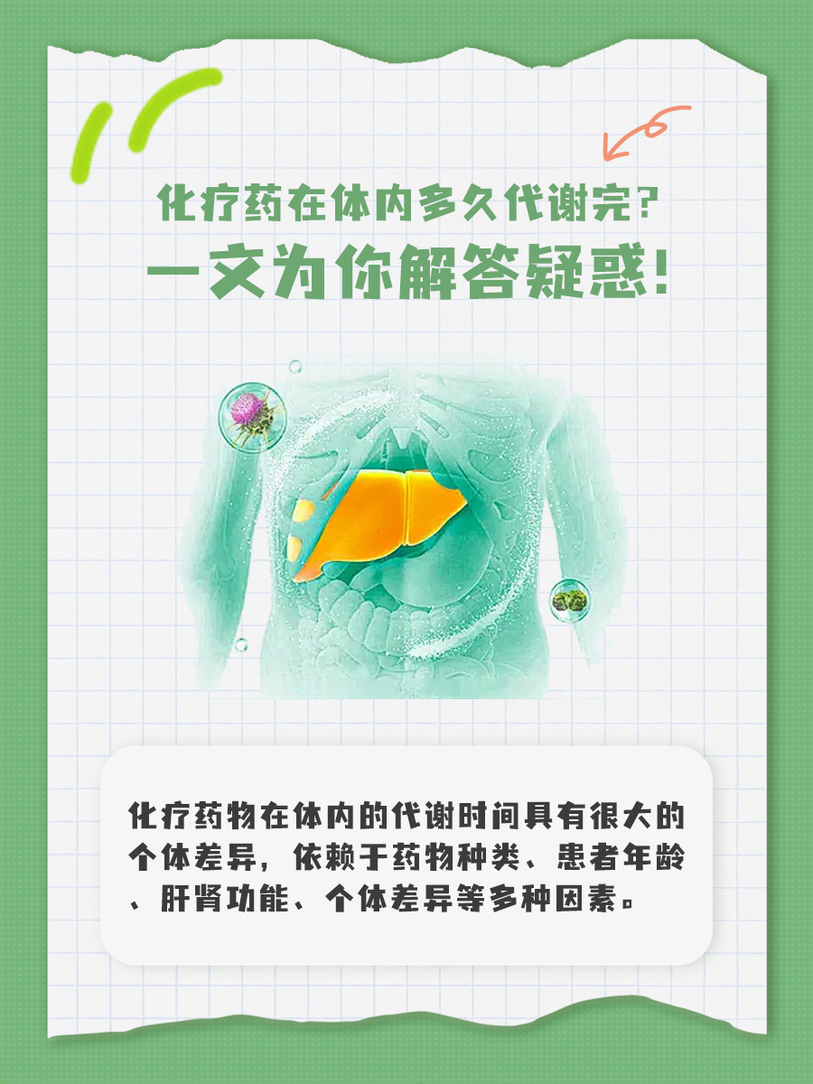 化疗药在体内多久代谢完?一文为你解答疑惑!