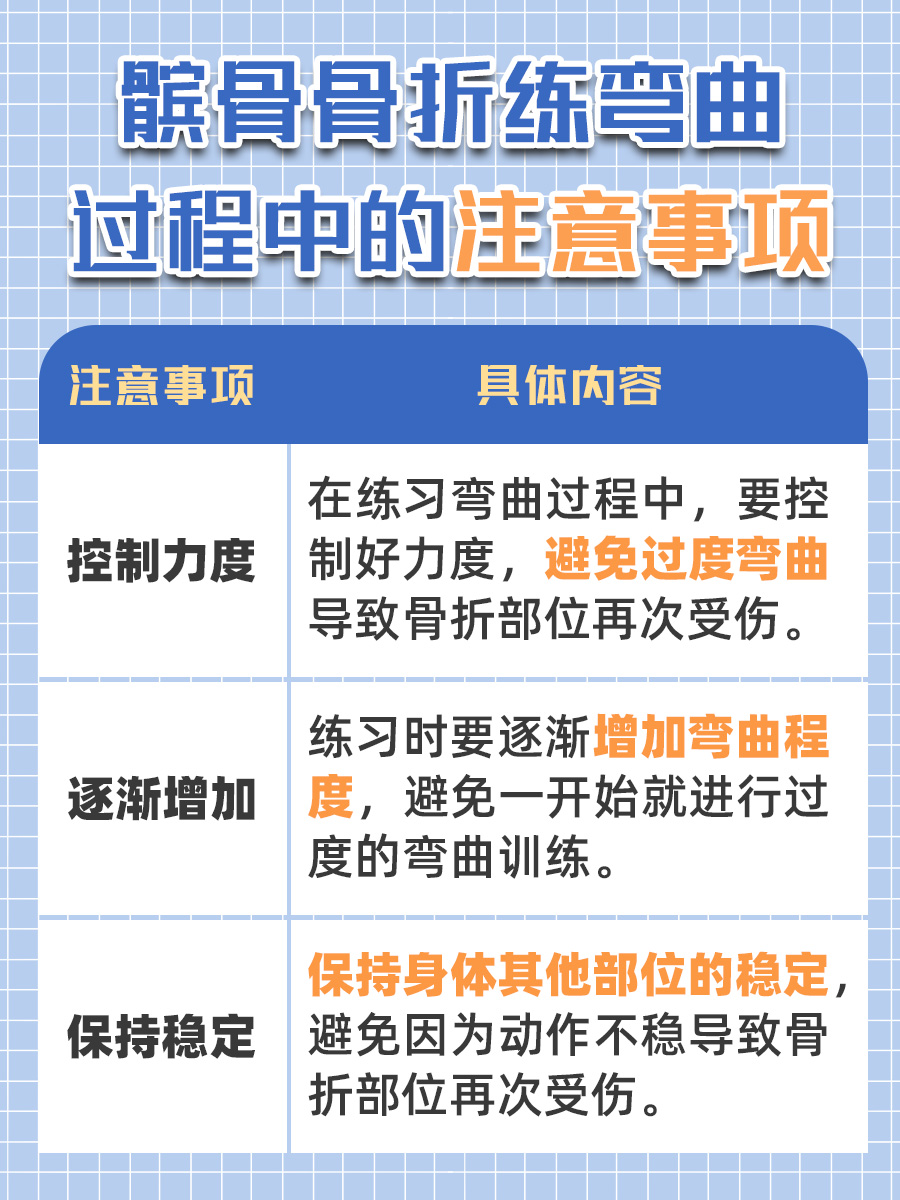 髌骨骨折练弯曲最佳时间：科学指导助你快速康复