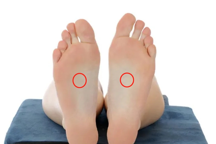 脚心足心图