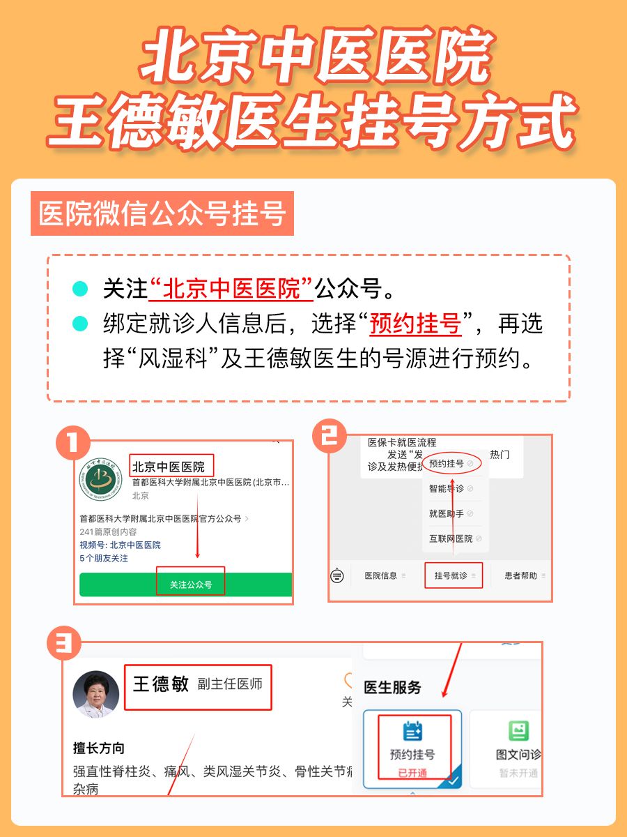北京中医医院王德敏医生怎么样？怎么挂号？
