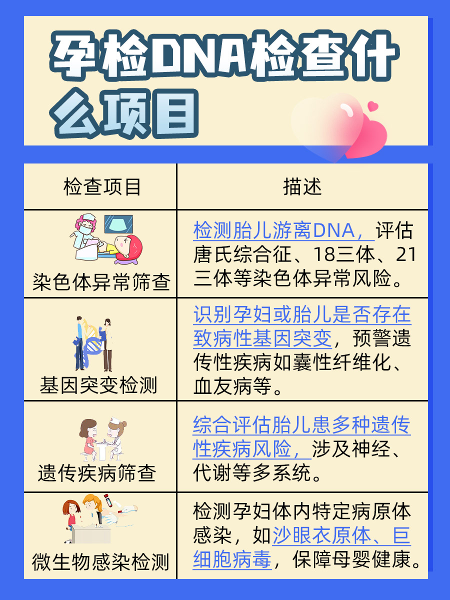一文解析：孕检DNA检查什么项目