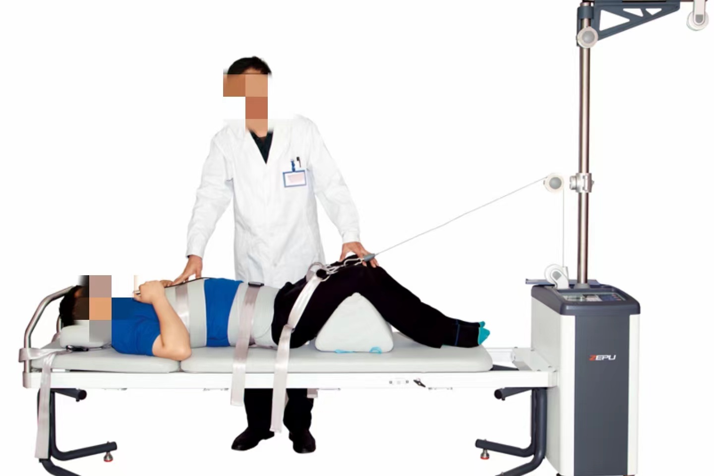 电动腰椎牵引床图 电动腰椎牵引床图