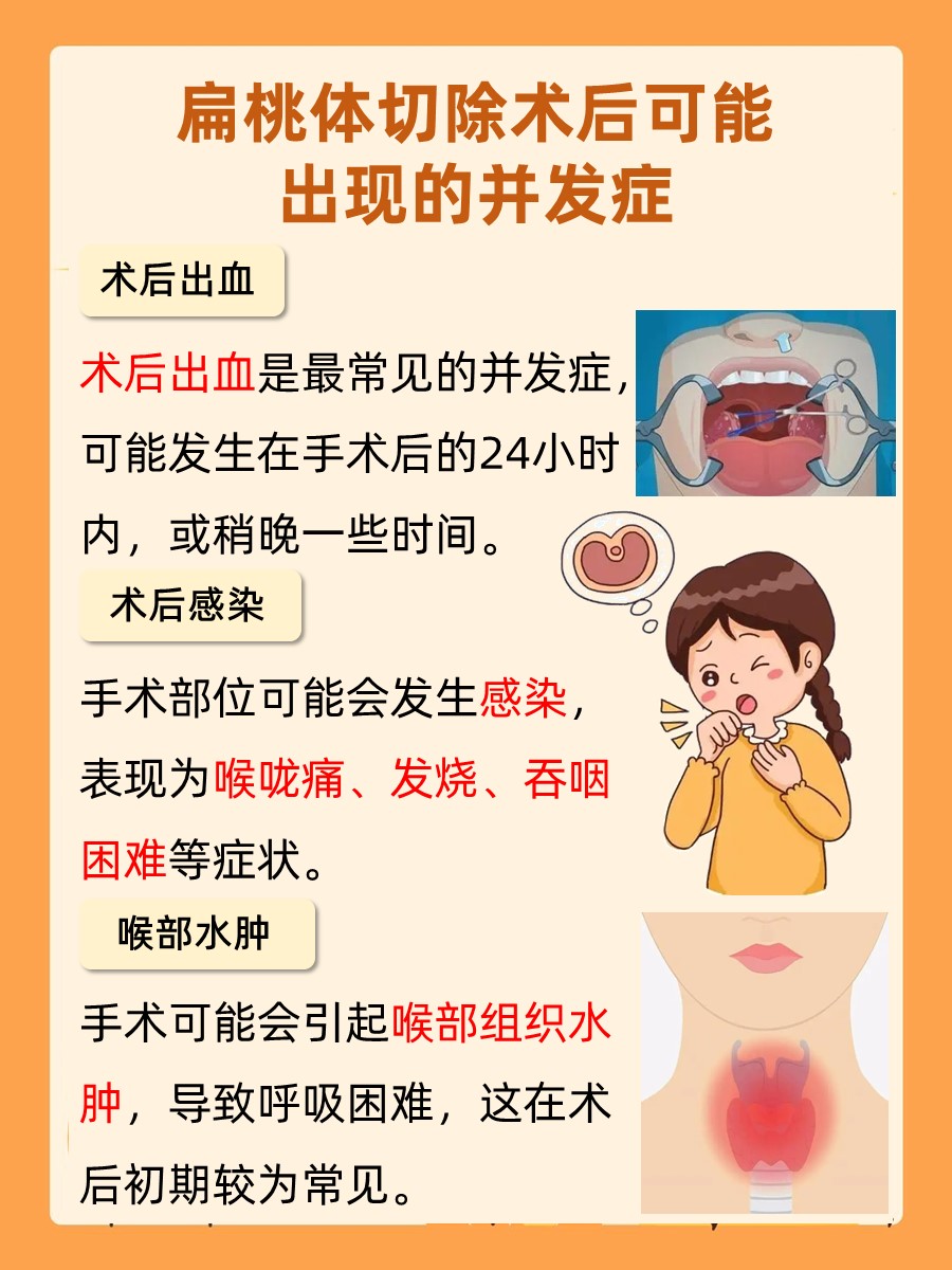 扁桃体切除术术后，多久可以顺利出院？