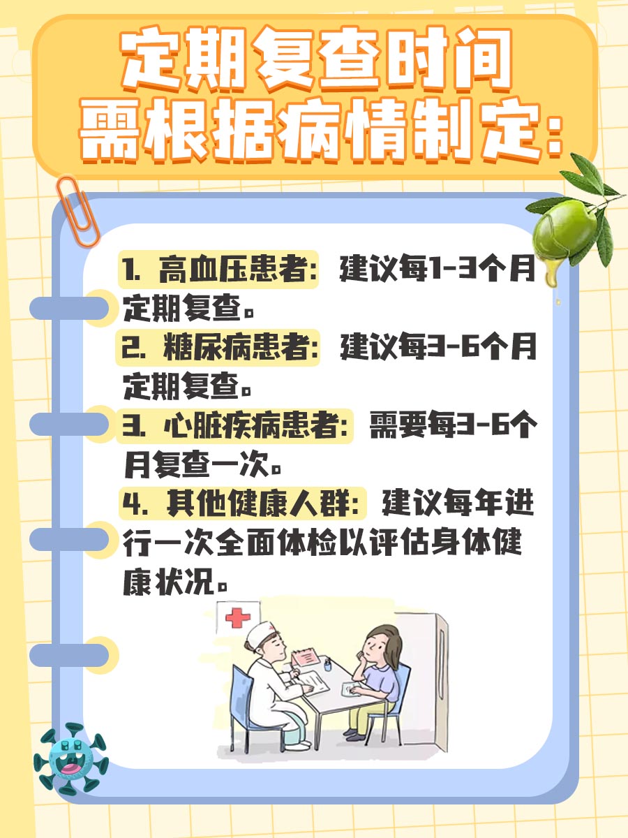 随诊复查和定期复查哪个严重？看完你就懂了！