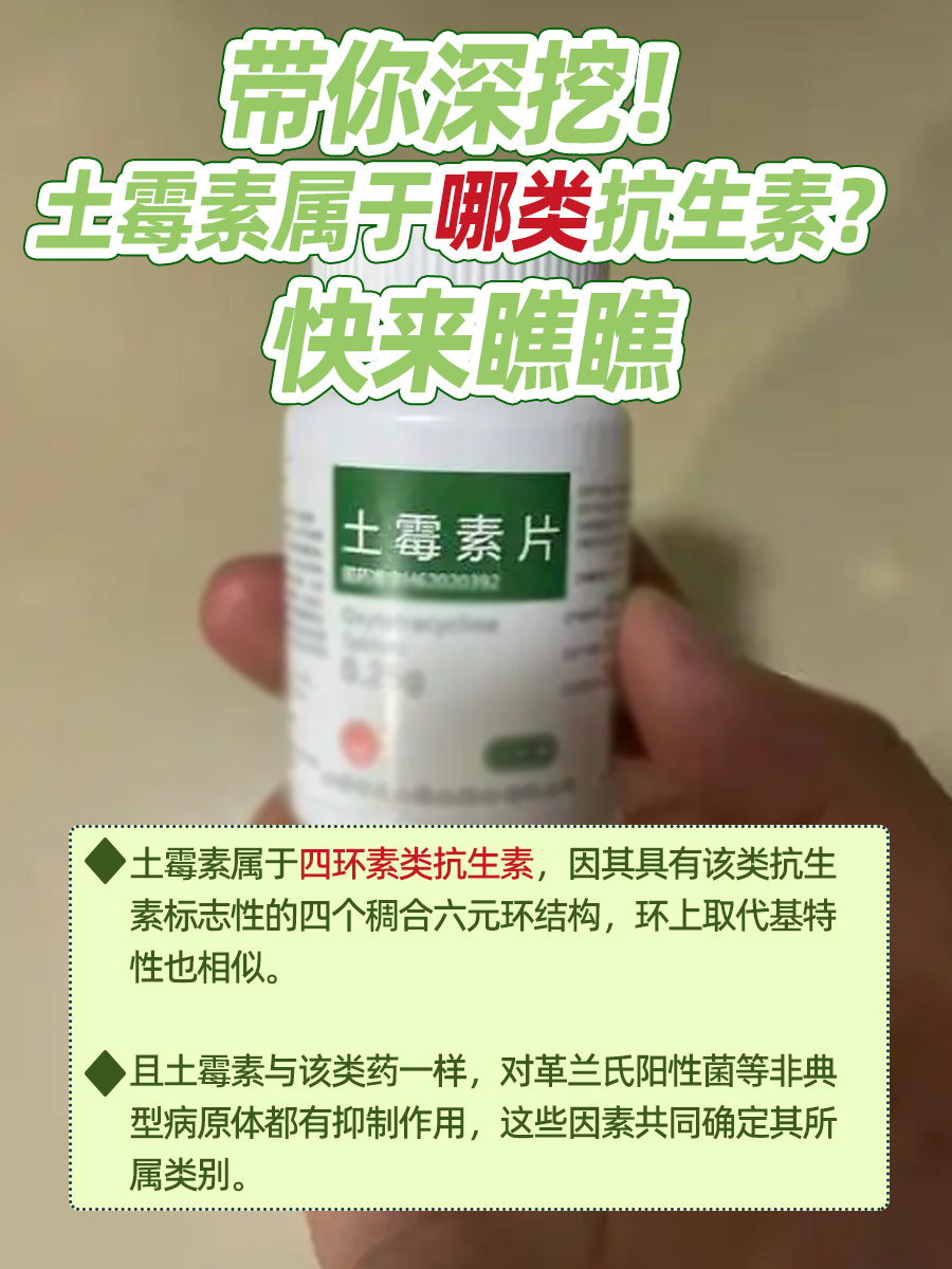 带你深挖！土霉素属于哪类抗生素？快来瞧瞧