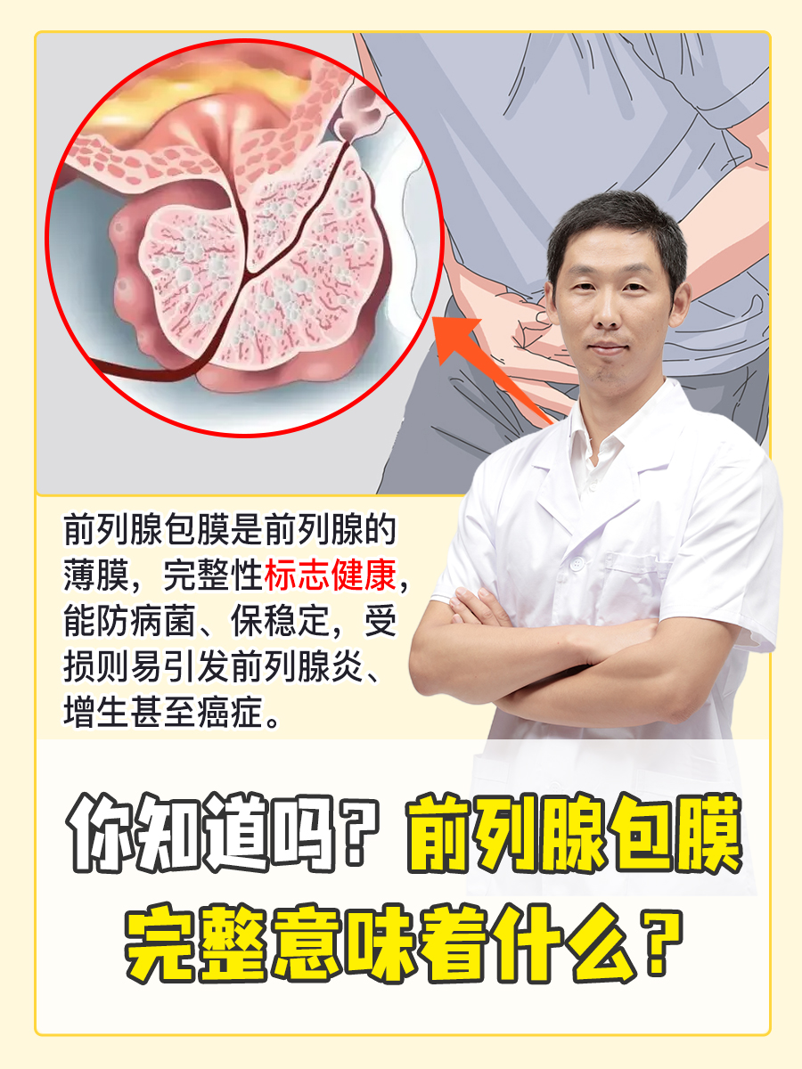 你知道吗?前列腺包膜完整意味着什么?