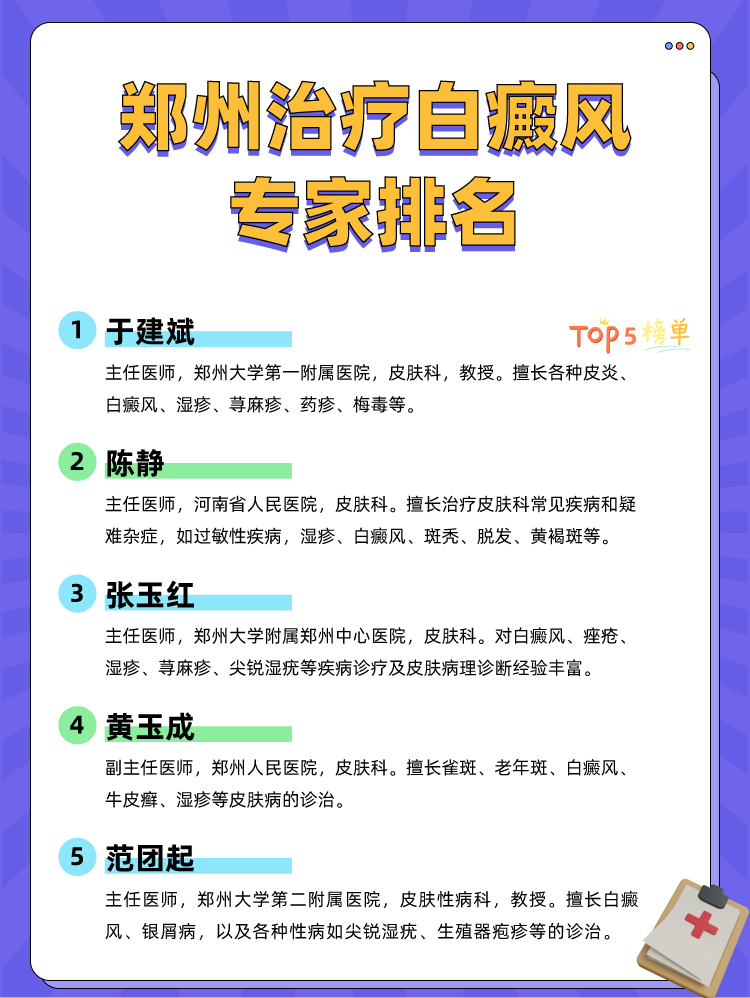 郑州治疗白癜风专家排名