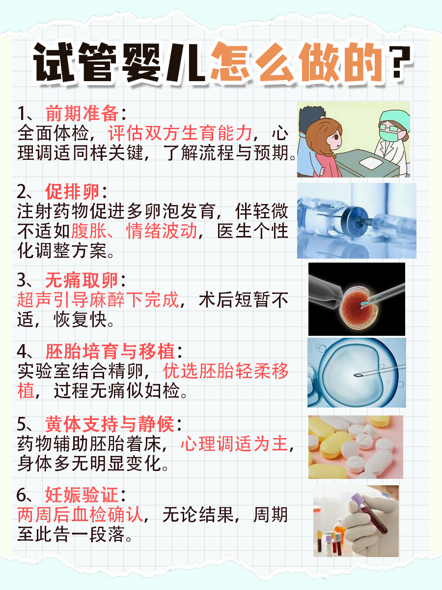 科学备孕新篇章:试管婴儿操作步骤知多少?