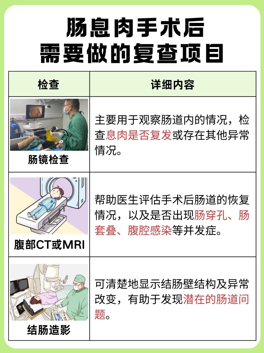 ​肠息肉切除后多久恢复正常？这篇文章告诉你