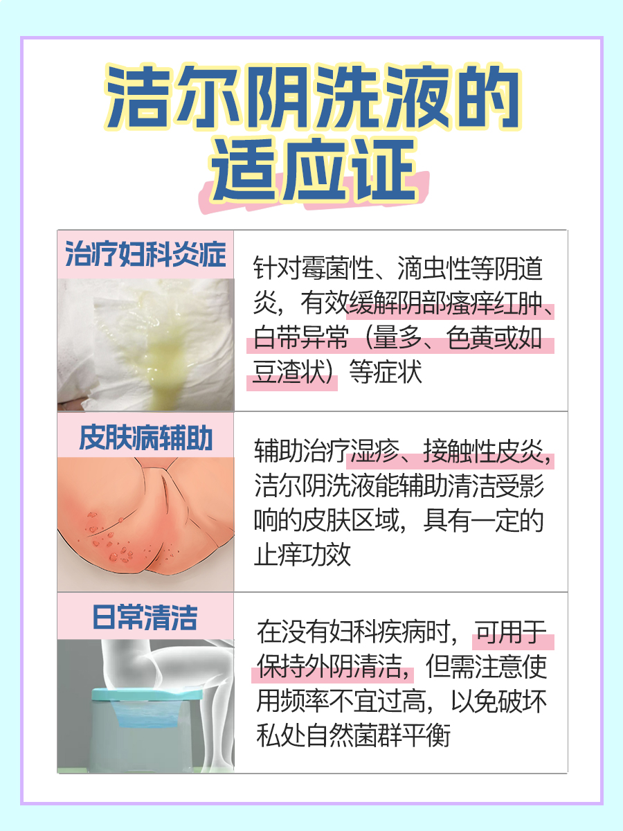 如何正确使用洁尔阴洗液，一文有答案！