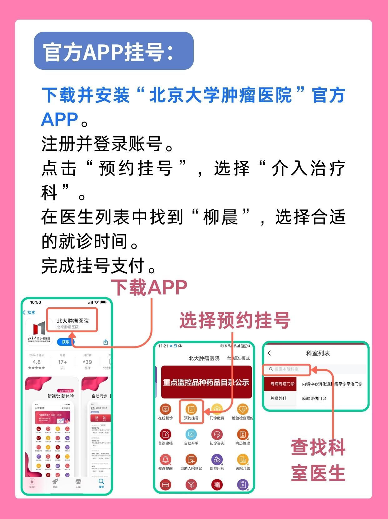 北京大学肿瘤医院柳晨医生怎么样？怎么挂号？