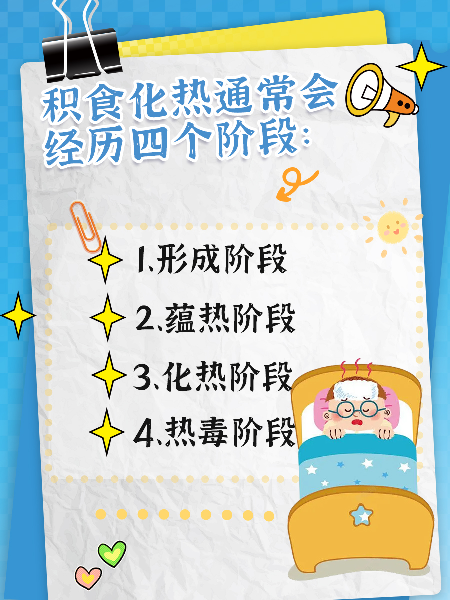 全面阐述食积化热四阶段的奥秘