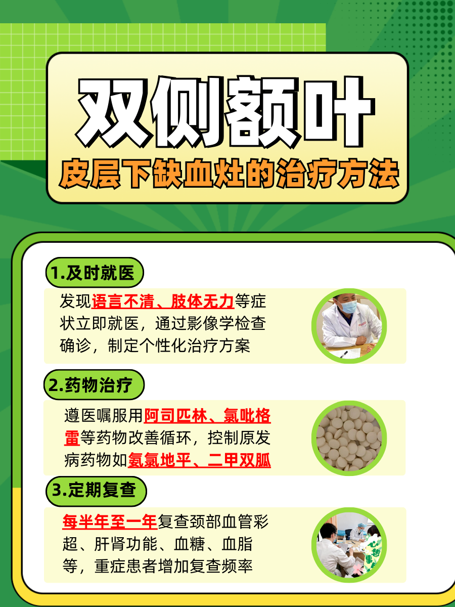 双侧额叶皮层下缺血灶：如何应对与治疗？