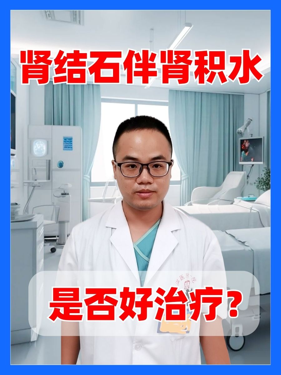 肾结石伴肾积水，是否好治疗