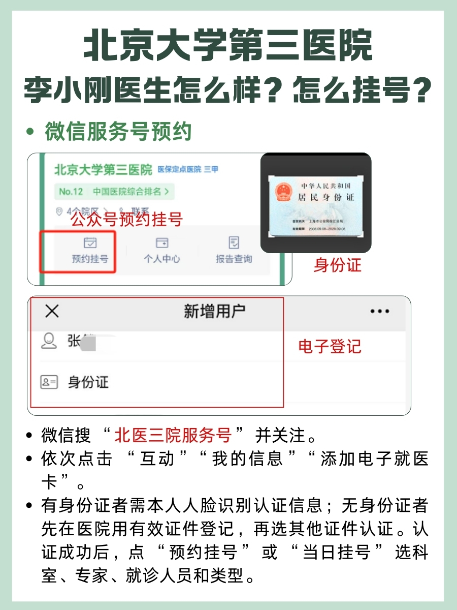 北京大学第三医院李小刚医生怎么样?怎么挂号?