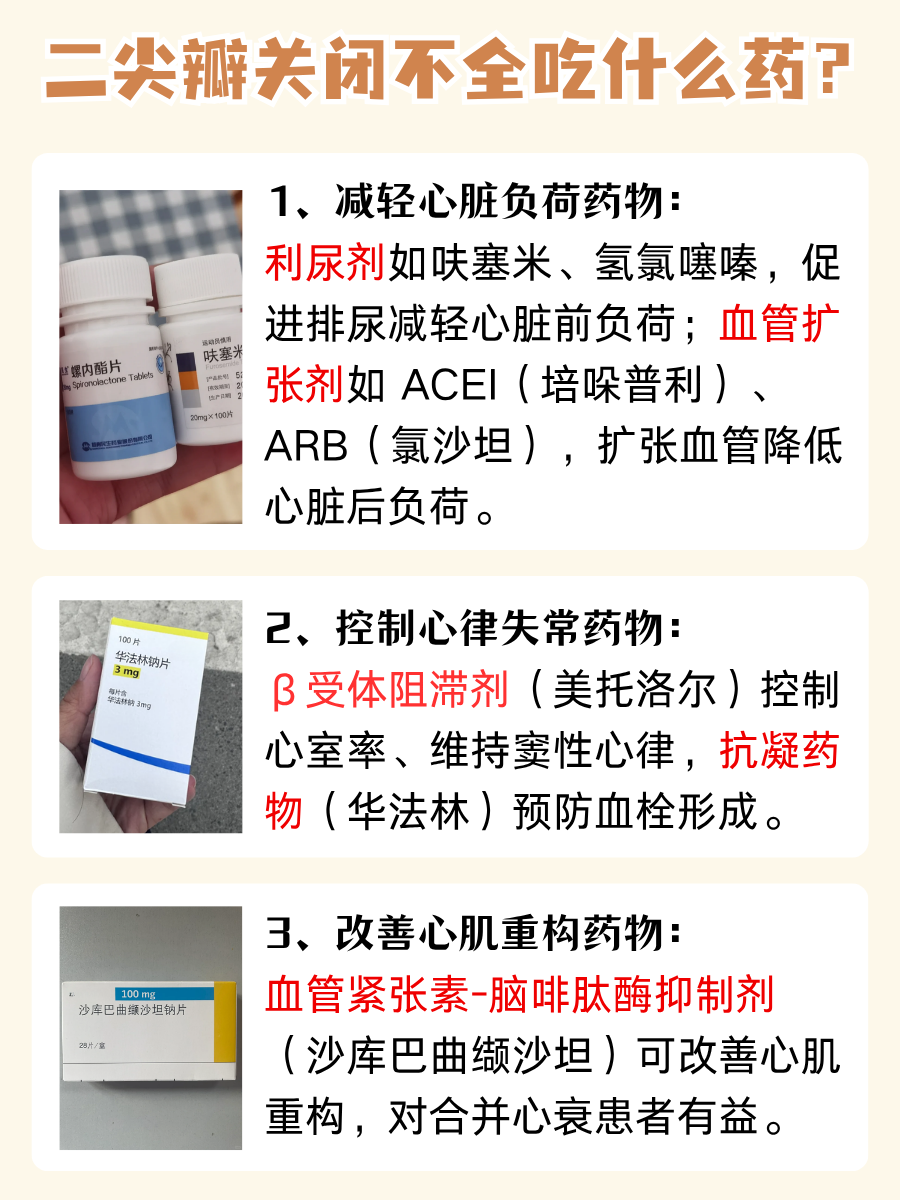 医生答疑：二尖瓣关闭不全要服啥药呢？