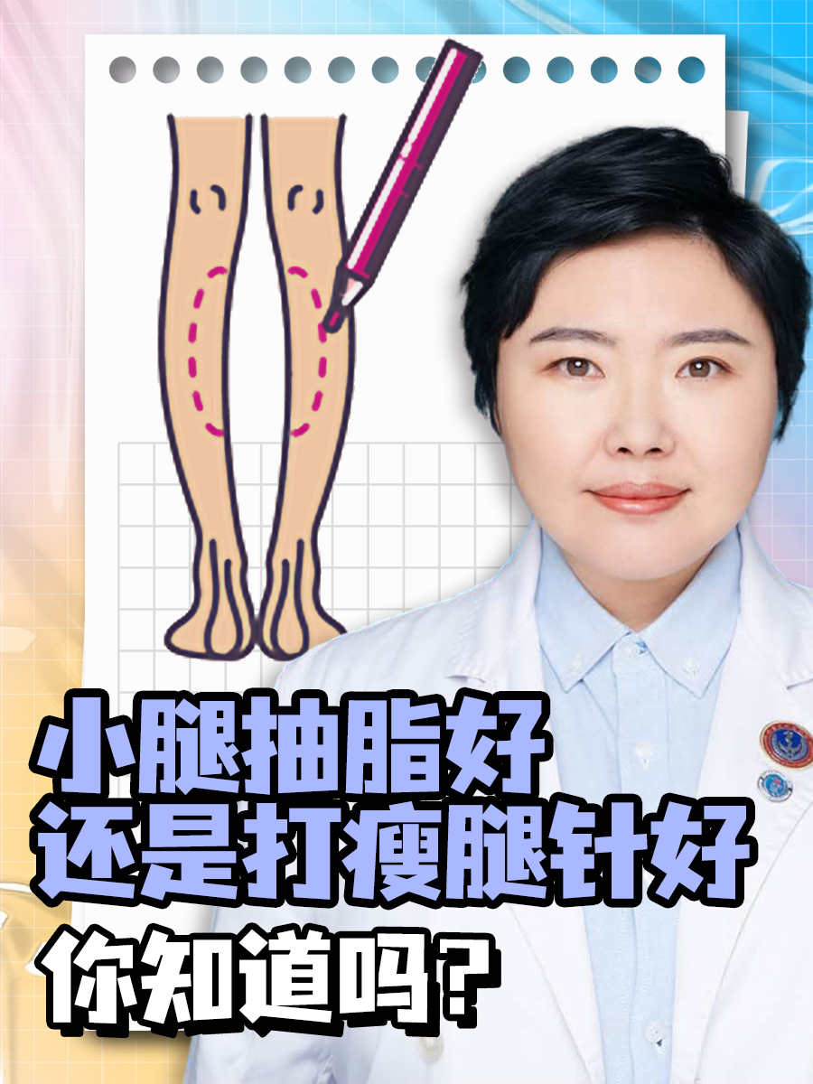 小腿抽脂好还是打瘦腿针好，你知道吗？