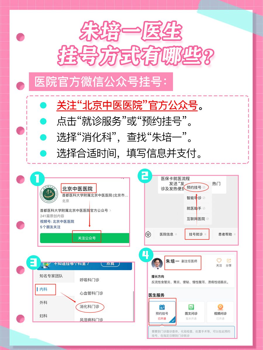 北京中医医院朱培一医生怎么样？怎么挂号？