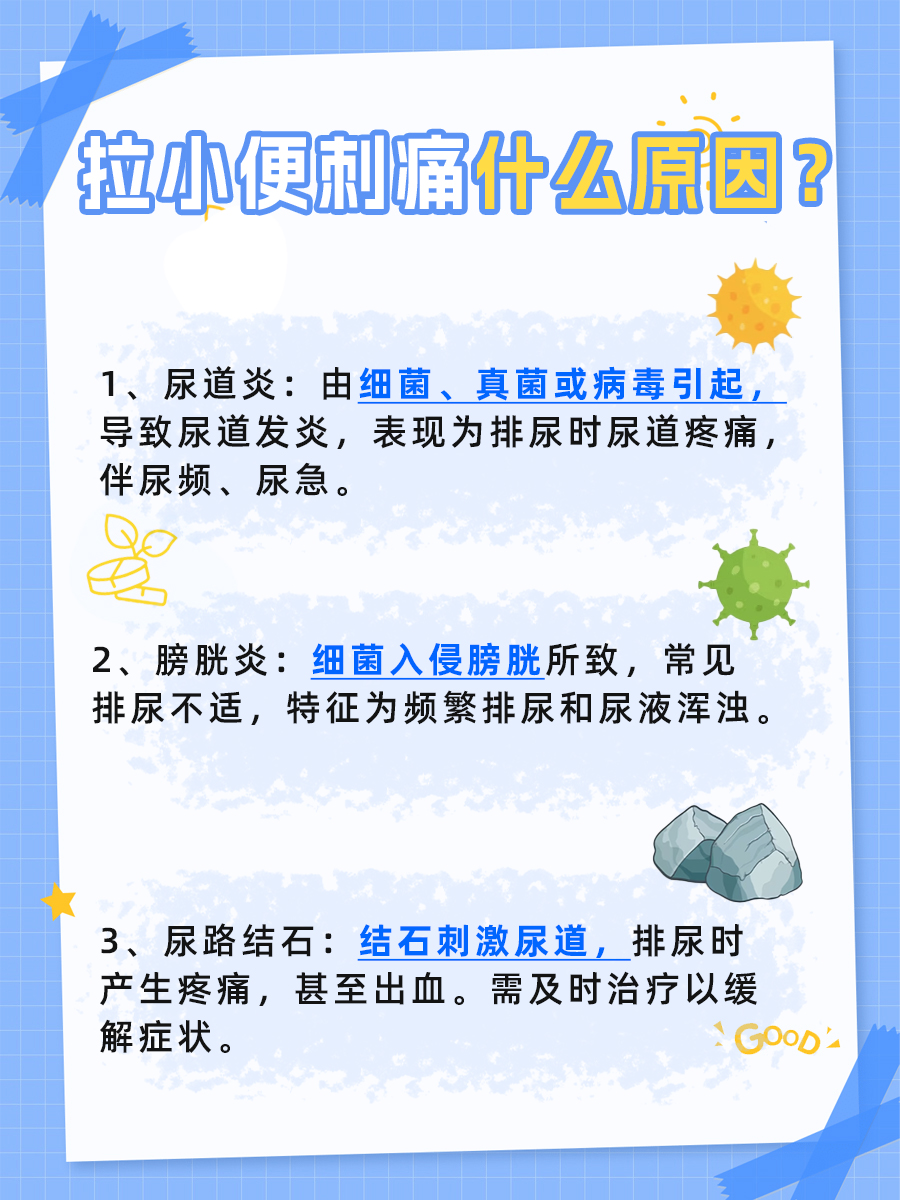 小便刺痛,可能是这些原因引起的!