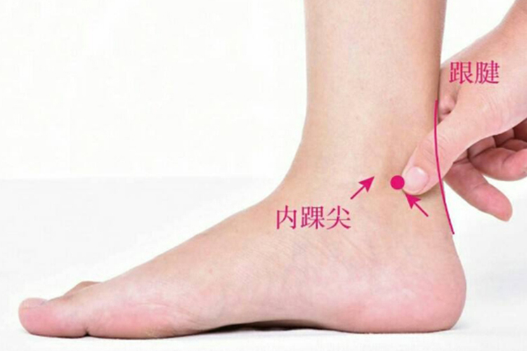 跟腱炎疼痛部位图