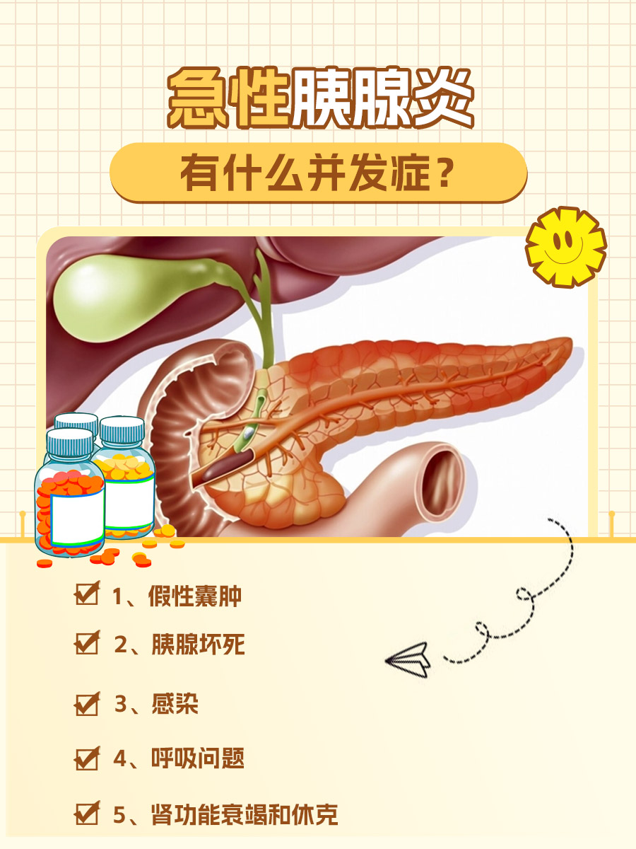 急性胰腺炎有什么并发症?如何预防并发症?