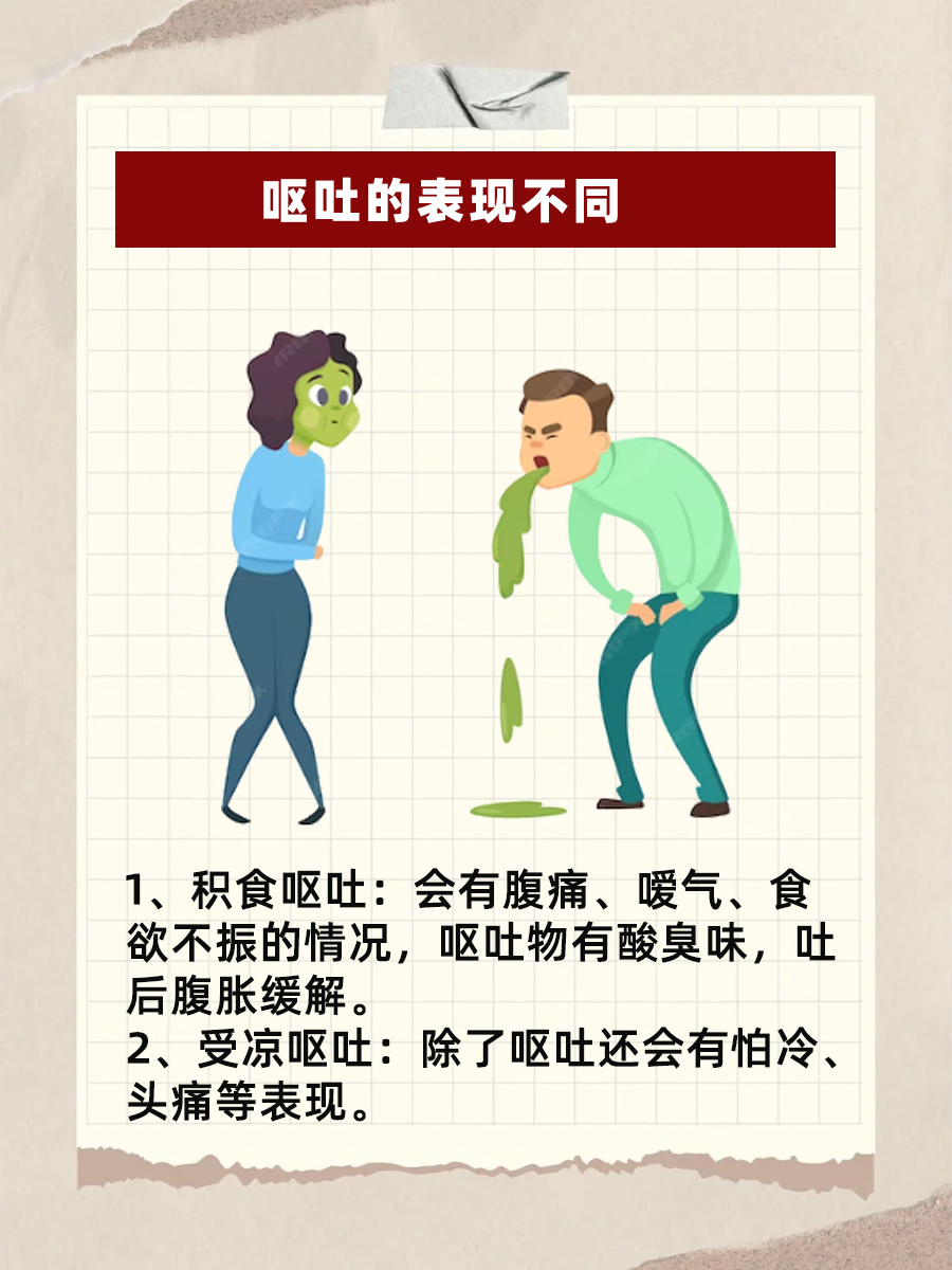 呕吐不再慌，教你区分是积食呕吐or受凉呕吐