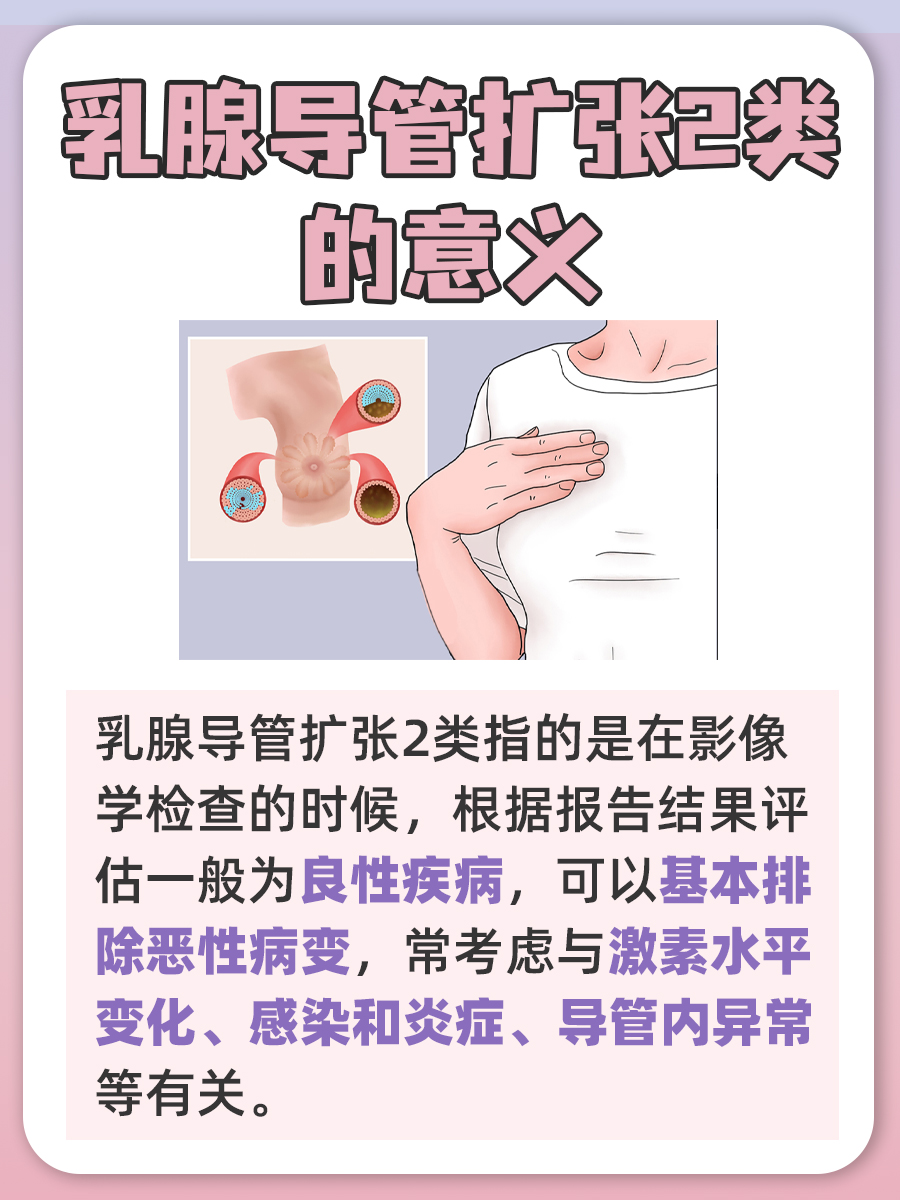 快来看乳腺导管扩张2类什么意思？揭秘时刻到了