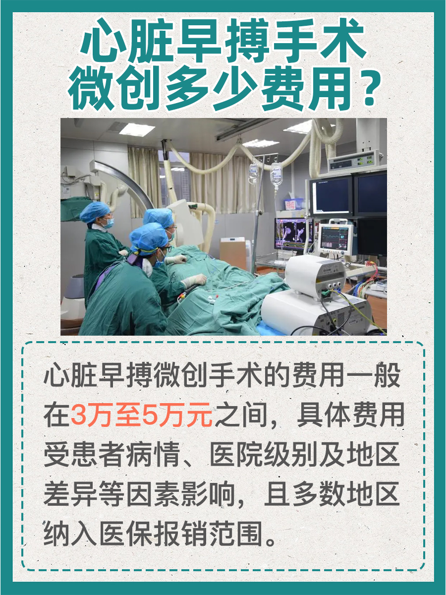 揭秘心脏早搏微创术：费用与术后护理