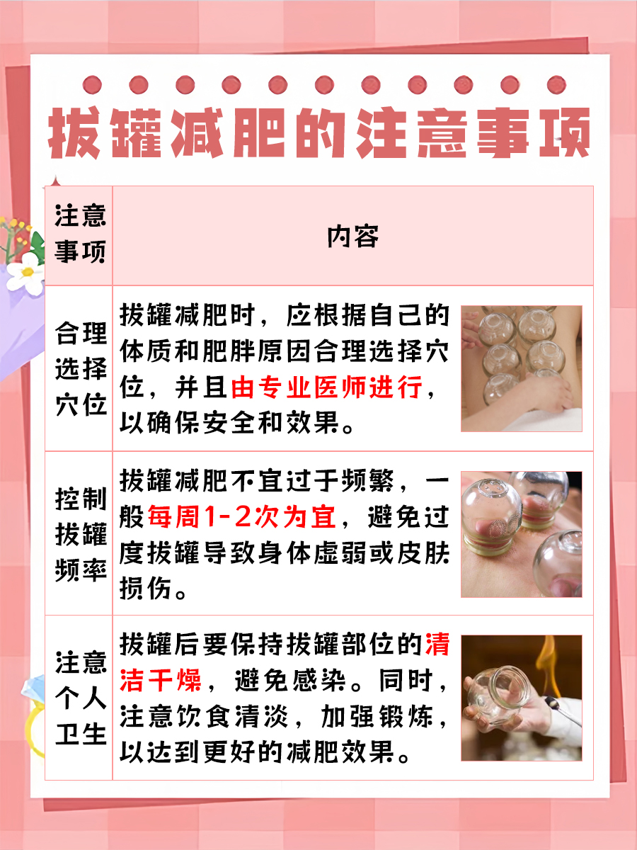 拔罐减肥18个位置图