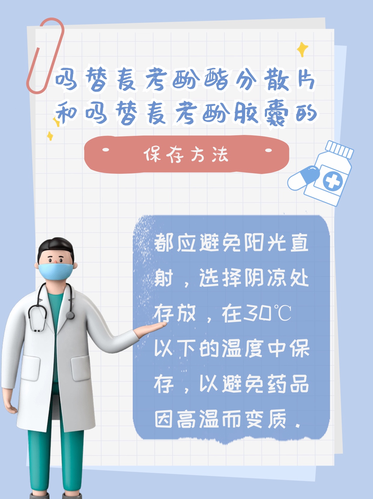 吗替麦考酚酯分散片与吗替麦考酚胶囊?有啥区别