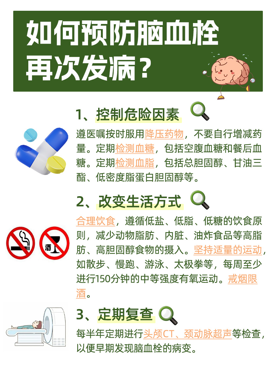 脑血栓治疗：如何恢复脑血管健康