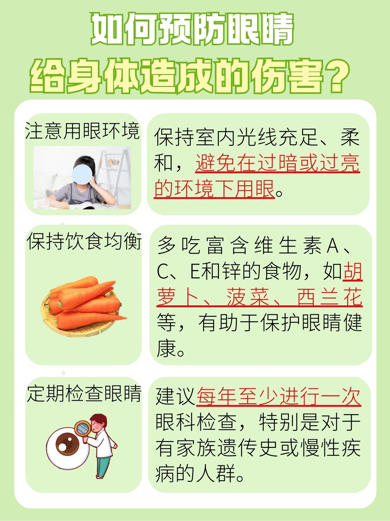 身体有疾，眼睛首当其冲？揭开身体与眼睛的真相