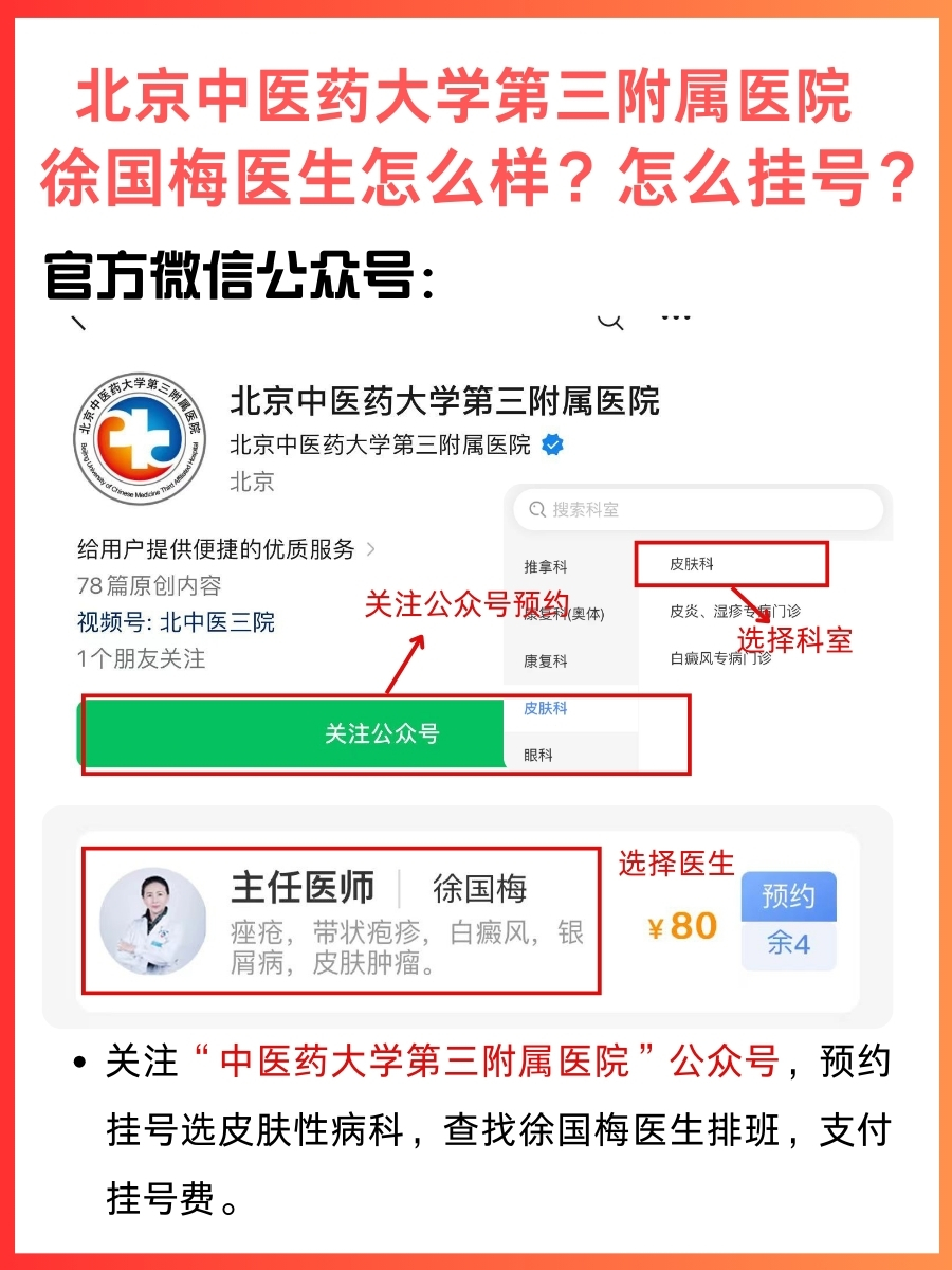 北京中医药大学第三附属医院徐国梅医生怎么样？怎么挂号？