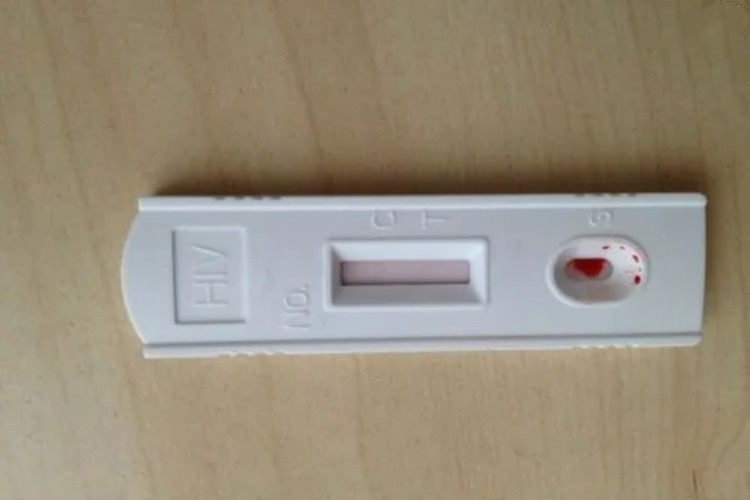 HIV试纸无效图