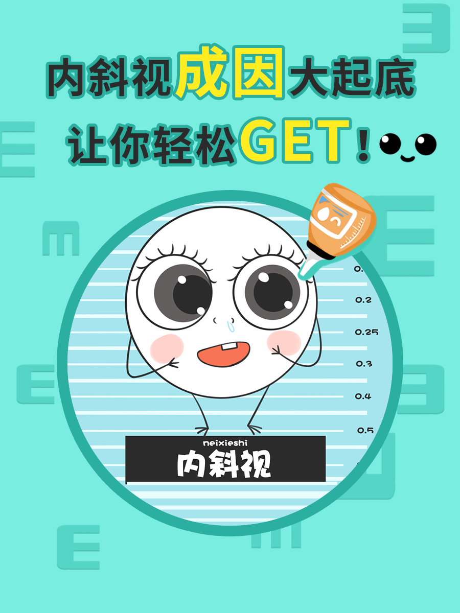 内斜视成因大起底，让你轻松get！