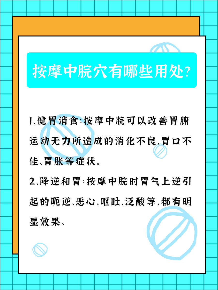 中脘穴：健脾和胃的黄金穴位，你知道吗？