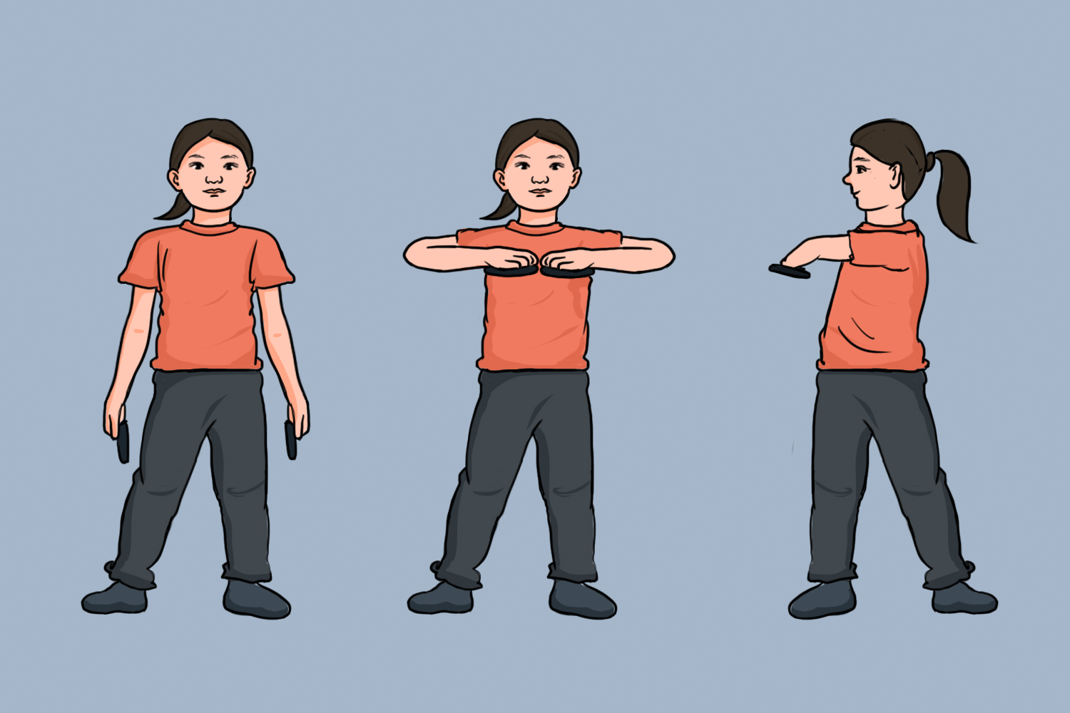 站立位矫正图 站立位矫正图